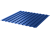 купить профилированный лист с-8 0,45x1200х2000 мм, сигнально-синий
