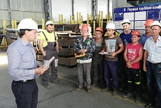 Награждение сотрудников логистического комплекса