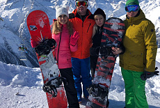 Новогодний корпоратив 2018 в Домбае