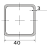 Труба профильная 40*40*3,0