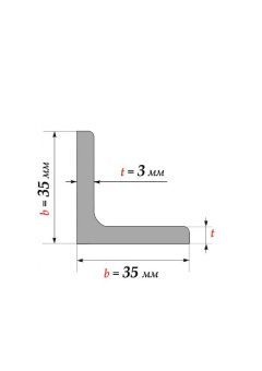 купить Уголок 35*35*3