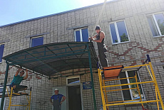 Шефская помощь детскому саду Малыш в поселке Октябрьском