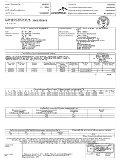 Сертификат_полоса 25х4_Арселор