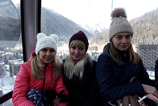 Новогодний корпоратив 2018 в Домбае