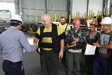 Награждение сотрудников логистического комплекса