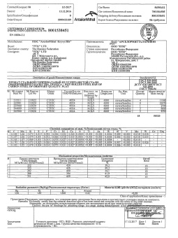 Сертификат_полоса 40х4_Арселор