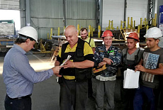 Награждение сотрудников логистического комплекса