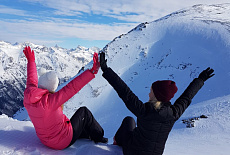 Новогодний корпоратив 2018 в Домбае