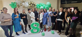 Отмечаем 8 марта 2021 в компании ПТК