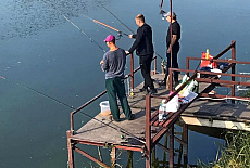 Корпоративная Рыбалка на базе отдыха "Лагутник".